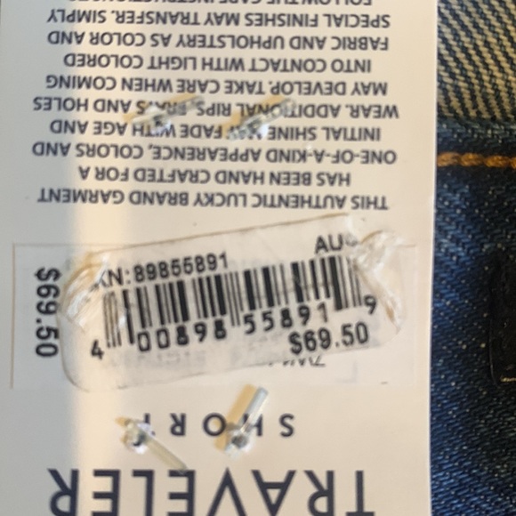 These are high quality Lucky Brand high denim shorts brand new never been worn. - Picture 3 of 3